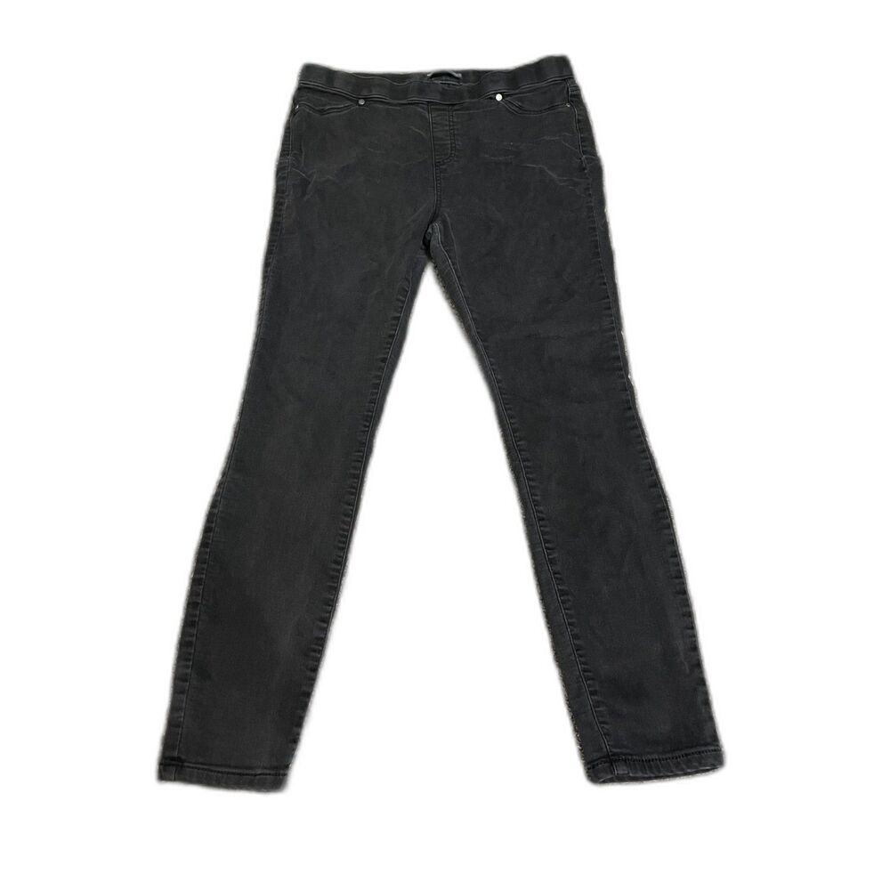 Simply Vera Vera Wang black stretch pull-on high waisted legging jeans L
